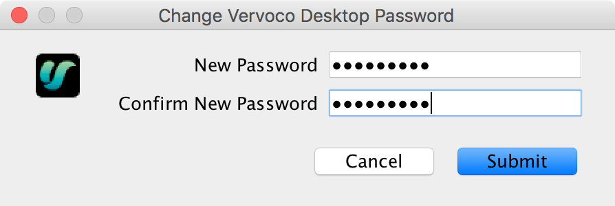 New password